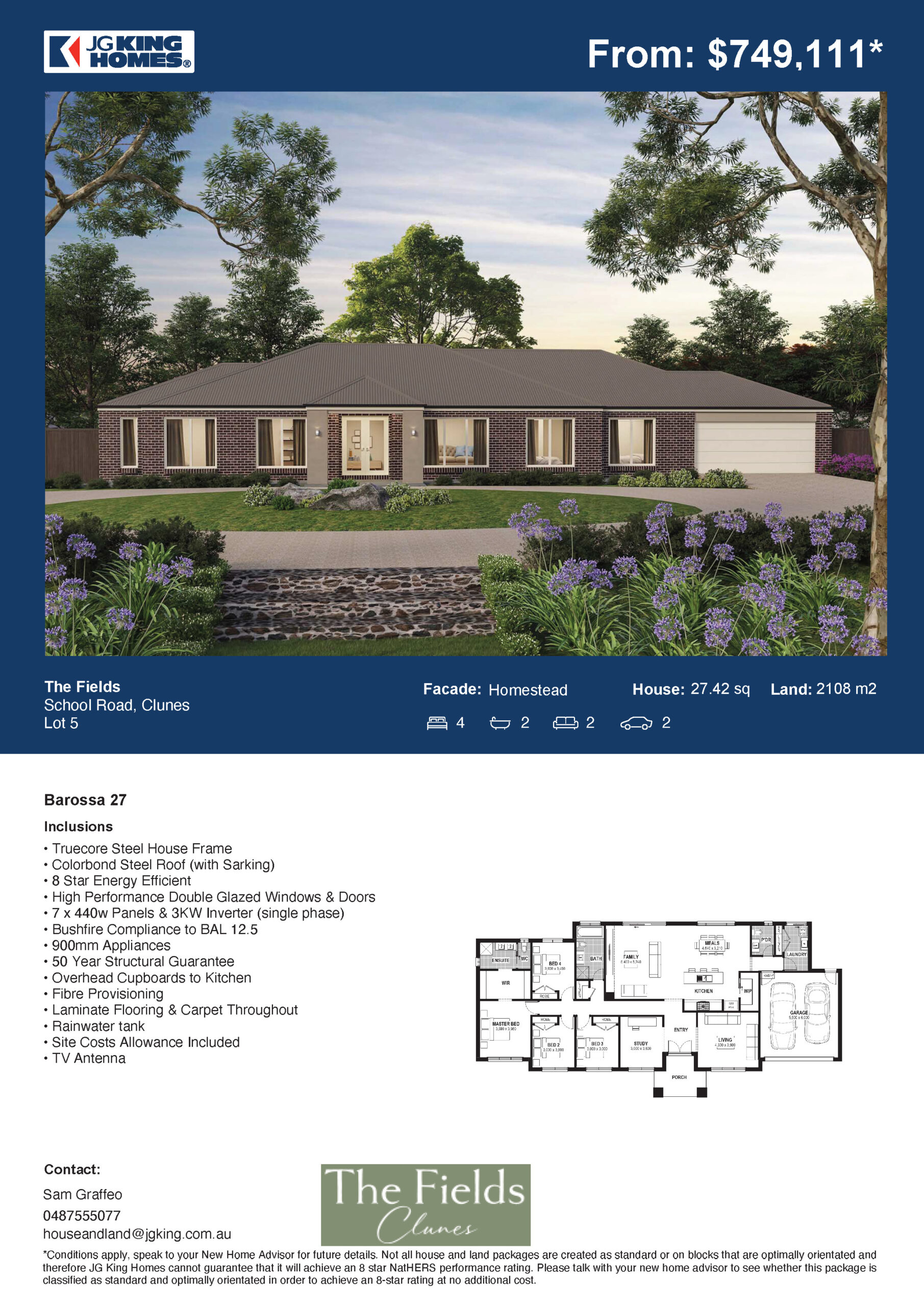 Lot 5, Barossa 27 - 54818